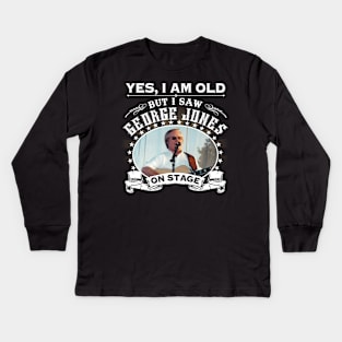 Country singer whose music was informed by his tumultuous life of excess Kids Long Sleeve T-Shirt